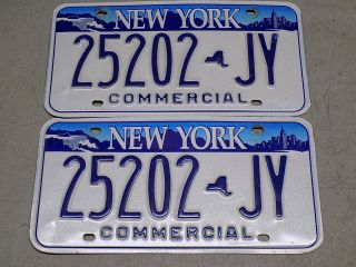 2000 - 2010 York Commercial License Plates 25202 - Jy Empire Plates