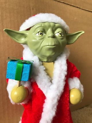 Star Wars Yoda Santa Nutcracker Kurt S Adler 9” Tall 2