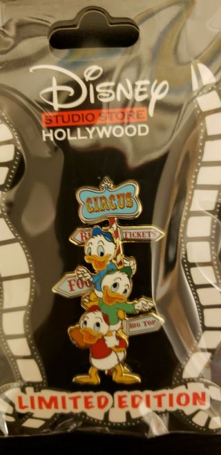 Disney Dsf Magnificent Pins Event Huey Dewey Louie Donald Duck Dumbo Pin Le300