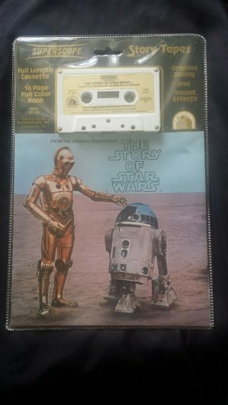 Vintage In Package The Story Of Star Wars Book And Cassette Tape