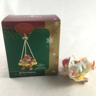 Carlton Cards My First Christmas 2005 Ornament Baby Swing Toys