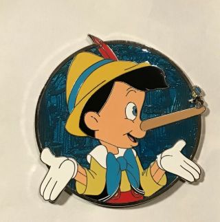 Disney Pinocchio Jiminy Cricket Profile Fantasy Pin Le 50