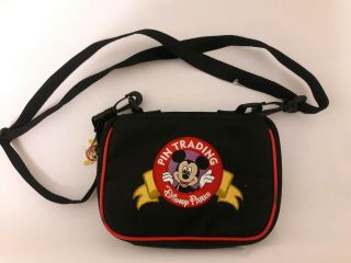 Disney Parks Mickey Mouse Pin Trading Bag