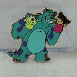 Disney Hkdl Hong Kong Pin Puppet Series Monsters Inc Pixar Sulley Mike Boo