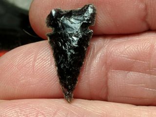 Outstanding Desert Delta Point From Idaho Made From Obsidian