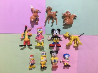 Marx Heimo Disney Characters Pvc Plastic Miniature Figures Later Disneykings