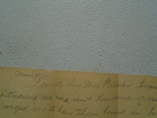 1900s Hand Written Letter To Dear Muriel Early Vineland Nj Resident
