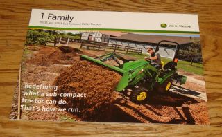 2016 John Deere 1 Family 1023e 1025r Tractor Sales Brochure 16