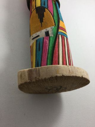 Native American Shalako Kachina Doll Signed By The Artist 8