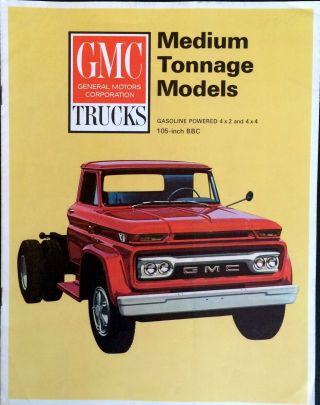 Vintage Gmc General Motors Corporation Truck Brochure