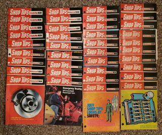 38 Vintage 1970,  72,  73,  74,  75 & 76 Shop Tips Manuals By Ford & Motorcraft