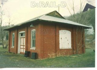 9e377 (2) Rp 1987 C&p Cumberland & Pennsylvania Railroad Station Mt Savage Md