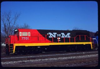 Rail Slide - Ndem Nacionales De México 7701 Meadvile Pa 5 - 3 - 1980