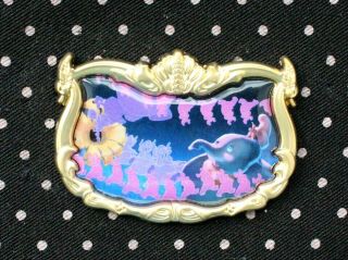 Disney Pin Dumbo The Flying Elephant Storybook Pink Elephants Completer Le