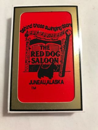 Red Dog Saloon Juneau Alaska Ak Complete Deck Playing Swap Cards Scottie Vtg