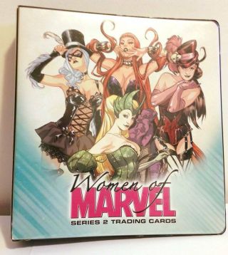 Women Of Marvel Series 2 Binder With Promo P5