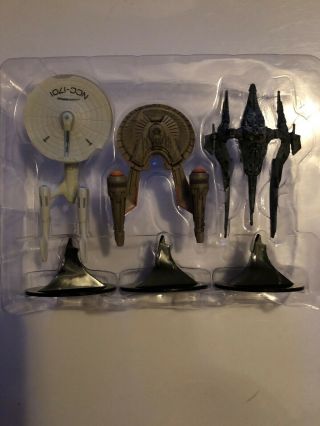 Star Trek Set Of 3 Ships From The Beyond Blu - Ray Gift Set