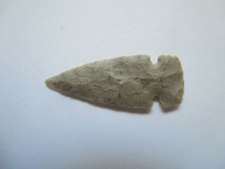 Fine Native American Indian Side Notched Bird Point Arrowhead Mexico 1 1/8 "