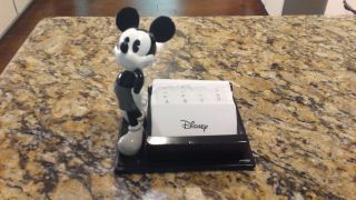 Jim Shore Disney Mickey Mouse Rolodex Black & White A - Z,  Blank Cards