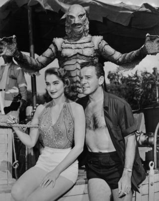 Creature From The Black Lagoon With Julie Adams 8x10 Photo