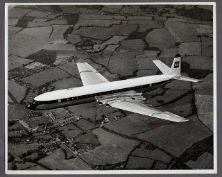 Bea British European Airways De Havilland Comet 4b Large Photo 4 B.  E.  A.