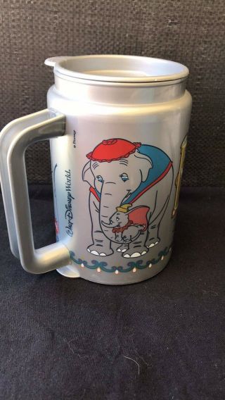 Vintage Dumbo Mothers Day 1999 Walt Disney World Souvenir Thermo - Serv Mug Rare