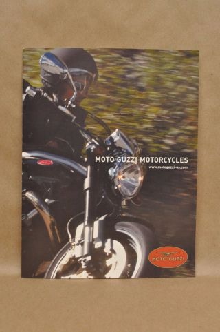 2006 Moto Guzzi Motorcycle Breva V750 V1100 Nevada 750 Griso 1100 Brochure