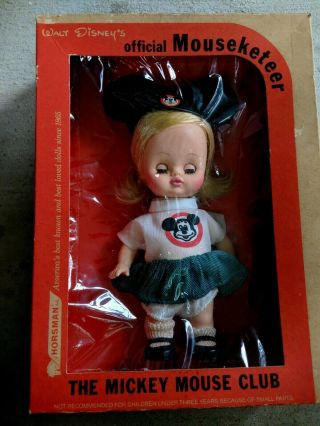 (3b2) Horsman Walt Disney’s The Mickey Mouse Club Official Mouseketeer Doll