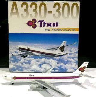 Dragon Wings 55026 1/400 Scale Airbus A330 - 300 Thai Airways Hs - Ted Model Plane