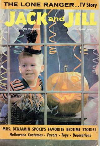 1960 Jack And Jill Halloween Issue - Costumes,  Noisemakers,  Witch Face