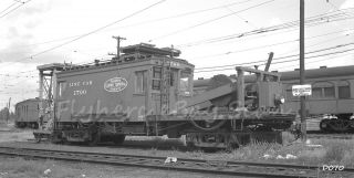B&w Negative Illinois Terminal Railroad Line Car 1700 Springfield,  Il