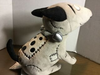 Disney Tim Burton Frankenweenie Sparky The Dog Plush Toy 10 inch 5