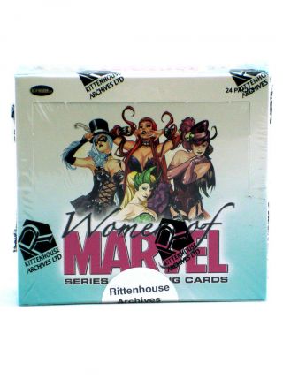 2013 Women Of Marvel Series 2 Trading Cards Sample Box 2