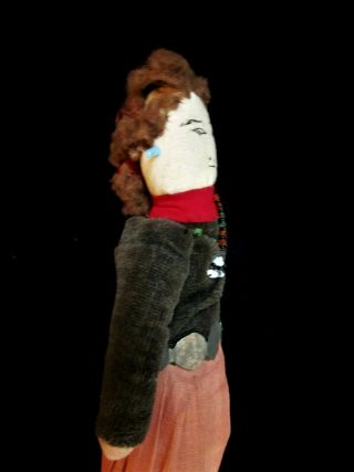 Antique/Vintage 1938 Hand Made Navajo Doll - 9 1/2 