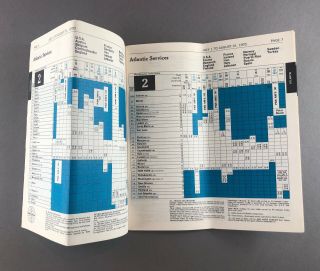 PAN AM AIRLINE TIMETABLE JULY - AUGUST 1970 ROUTE MAP BOEING 747 5