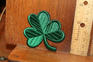 Novelty Embroidered Patch Sew On Shamrock 2 - 1/2 "