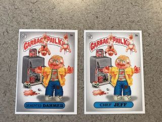 Garbage Pail Kids Jeffrey Dahmer Serial Killer Rare Card Print