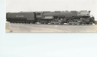 Denver & Rio Grande Western Rr Engine 3800 1943 American Locomotive Co Photo