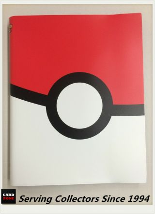 Official Pokemon Card Pokeball Ultro Pro A4 Portfolio 9 Card Album Holds180 Card