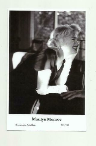 N495) Marilyn Monroe Swiftsure (201/158) Photo Postcard Film Star Pin Up