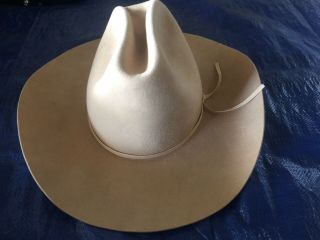 Vintage Beaver Hats Western Cowboy Hat 7 3/8 Palms Saddle Shop Petaluma Calif