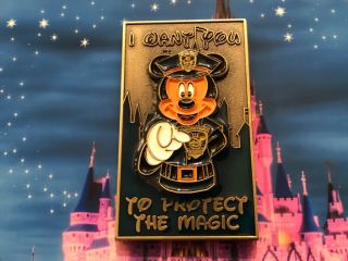 Walt Disney World Security Mickey Mouse Wants You Challenge Coin