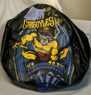 Disney Gargoyles Bean Bag Chair Rare Collectible 1990s Tv Show Goliath Pillow