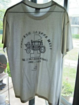 Fisher Body 14th Annual Reunion T - Shirt GM UAW Local 581 2001 3
