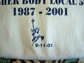 Fisher Body 14th Annual Reunion T - Shirt GM UAW Local 581 2001 5