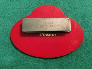 Walt Disney Store Cast Member Name Tag Badge Rebecca Home Base Magnet 2
