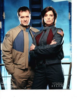 David Hewlett & Torri Higginson (stargate Atlantis) 8x10 Photo