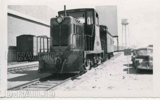 9e427 Rp 1951 Chicago & North Western Railroad Switch Engine 409 Fremont Ne