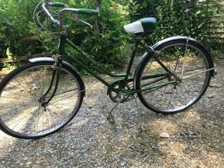Vintage Schwinn Breeze Green Bike Cruiser Bicycle Girls 1972