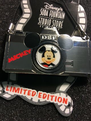 Disney Pin Dsf Dssh Hollywood Camera Series Rare Surprise Le 100 Mickey Capitan